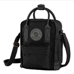 Fjall Raven Kånken No. 2 Black Sling Mini Backpack